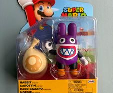 Jakks Pacific Super Mario Brothers Nabbit with Bag -  4 inch Action Figure