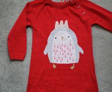 BNWT Bluezoo Christmas jumper dress 12-18mths