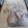 Original  Pencils Drawing Of Still Life And  Pencils Colored Signed By The Artiste. 40 X 29.5 Cm. Image 5