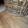Vintage rattan laundry basket Image 5