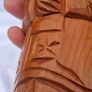 Vintage Japanese Ainu Wooden Figure Image 7