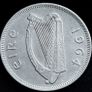 Ireland - 1964 - Florin - Salmon - KM.15a - [2456] Image 2