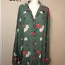 JD Williams green floral blouse (size 28) Image 9