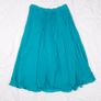 Bella Formals by Venus Teal Blue Top Chiffon Pleated Midi Skirt Scarf Co Ord Set 10-12UK/38-40EU Image 10