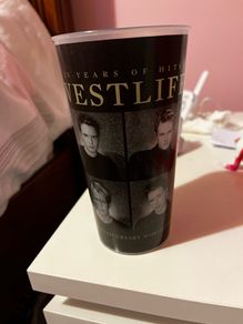 Westlife anniversary cup