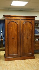 Victorian Mahogany Wardrobe c.1890