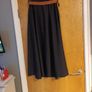 Sheen Long Black  Skirt.  Size  1XL - 12. Image 2
