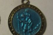 Antique Silver Medal Pendant