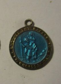 Antique Silver Medal Pendant