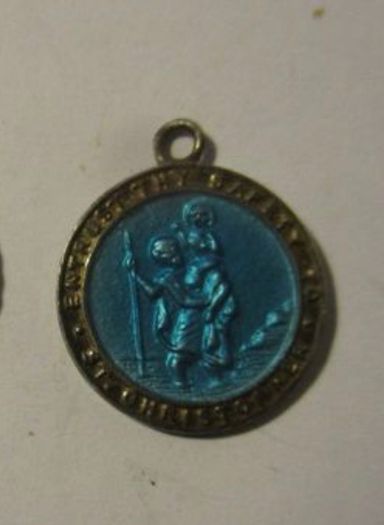 Antique Silver Medal Pendant