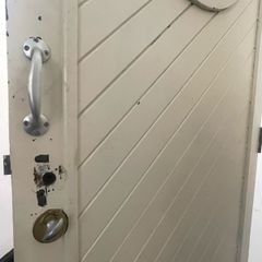 solid exterior door