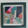 Original Painting of Dun Laoighre Promenade GIFT Framed Image 4