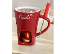 4in1 Unique Ceramic Mug Set - ideal for melting or heating -nice gift