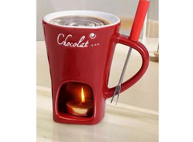 4in1 Unique Ceramic Mug Set - ideal for melting or heating -nice gift