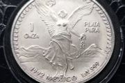 Mexico 1992 Libertad 1 oz Silver .999 Coin
