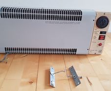 Space Heater - Vortice Compact Wall Mounted Fan Heater