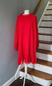 CurveWow red dress, Size 20, BNWT