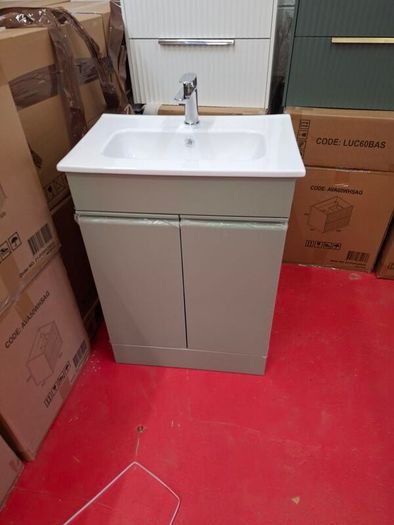 Deann 600 floorstanding unit with tap and waste