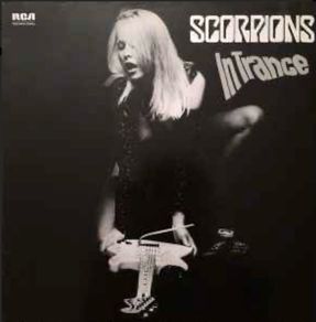 SCORPIONS In Trance original 1983 release vinyl record in vg+ to nm condition