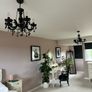 Two Black Chandeliers Image 3