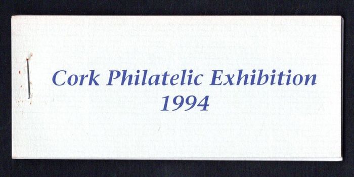 1994 Ireland Cork Philatelic Exhibition Booklet . Contains 2 X 32p Edmund Rice Commemorative Stamps No 71