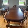 Mahogany Dining Table & 8 Chairs Image 8