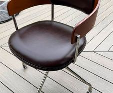 Zara Leather Office Chair - New With Tag Still Att