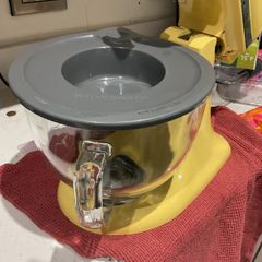 Glass bowl with cover, for Kitchenaid stand mixer