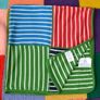 NEW POP Polarn O Pyret Blanket Unisex limited edition Circus Stripes Image 2