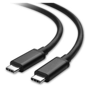 New 1m USB Type C Male to USB Type C Male Data Extension Sync Black Cable #1147