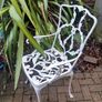 cast iron garden chairs Image 2
