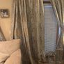 Home focus curtains x 2 sets and cushions poles and tie backs included Image 2