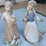 porcelain vintage Spanish figurine circa 8.5 inches tall Image 9