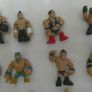 WWE Rumblers Figure Lot of 21 Mattel Mini 2 inch Wrestlers Cena Mysterio CM Punk Rock Image 4