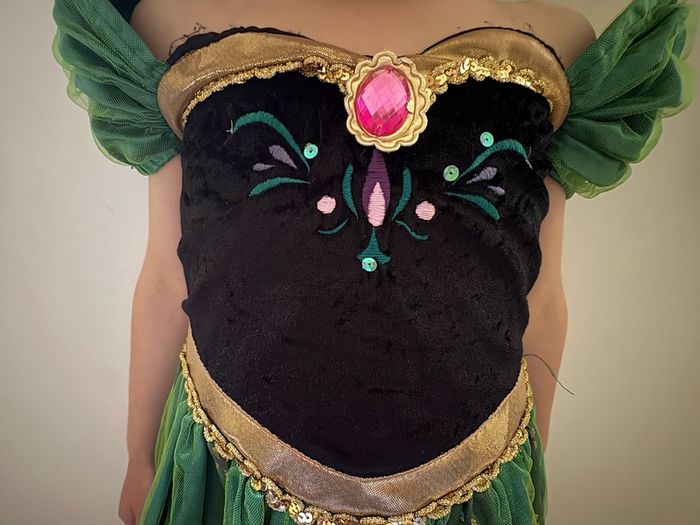Disney Frozen Princess Anna deluxe dress
