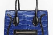 Large mock croc bag