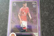 Topps Premier League Flagship 2026/27 - JJ Gabriel Manchester United Purple Voltage Card