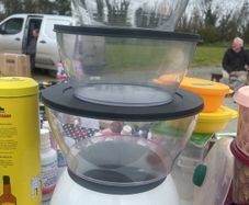tupperware clear containers