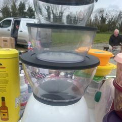 tupperware clear containers