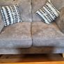 3+2+1 soft grey fabric sofa suite Image 2