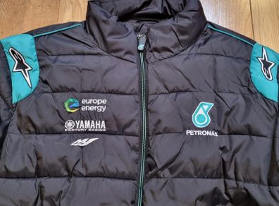 Yamaha Petronas racing puffa jacket