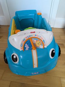 Fisher-Price Laugh & Learn Crawl Around Learning Car - Blue