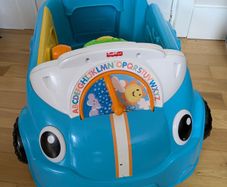 Fisher-Price Laugh & Learn Crawl Around Learning Car - Blue