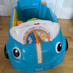 Fisher-Price Laugh & Learn Crawl Around Learning Car - Blue
