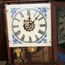 Antique Working 1870's Mahogany Cottage Mantel Shelf Clock 8" x 3,4" H-12" (works well) Image 7