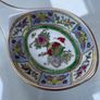 Jingdezhen  porcelain Chinese  famille Rose large 8.5 inch spoon rest Image 2