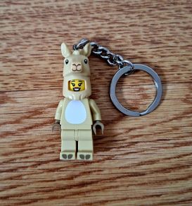 Lego figure keychain