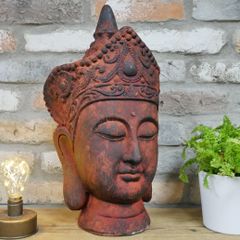 Red Buddha Head D5934