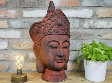 Red Buddha Head  D5934a