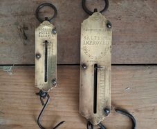 Pair of Antique Spring Balance Scales